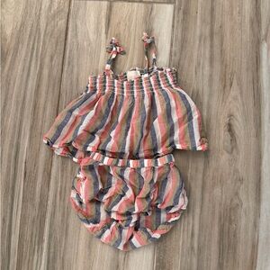 Striped Baby Romper